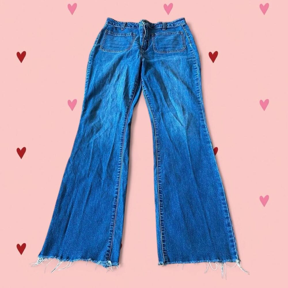 Forever-21 Women's Blue and Navy Jeans